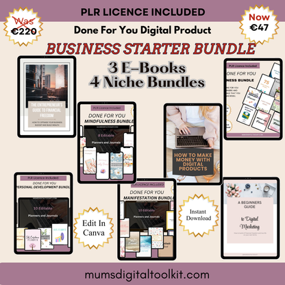 Digital Product Business Starter Bundle