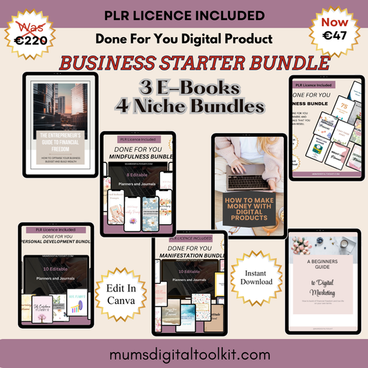 Digital Product Business Starter Bundle