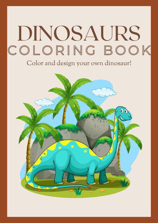 Dinosaurs Activity Coloring Book