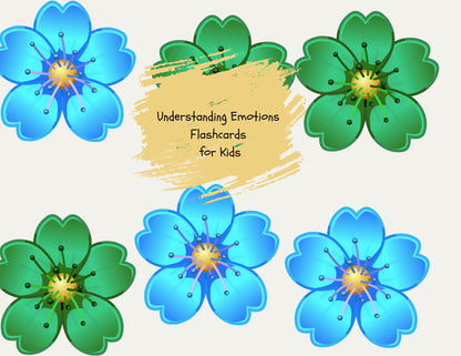 Emotions Flashcards – Colourful Feelings Recognition Cards for Kids