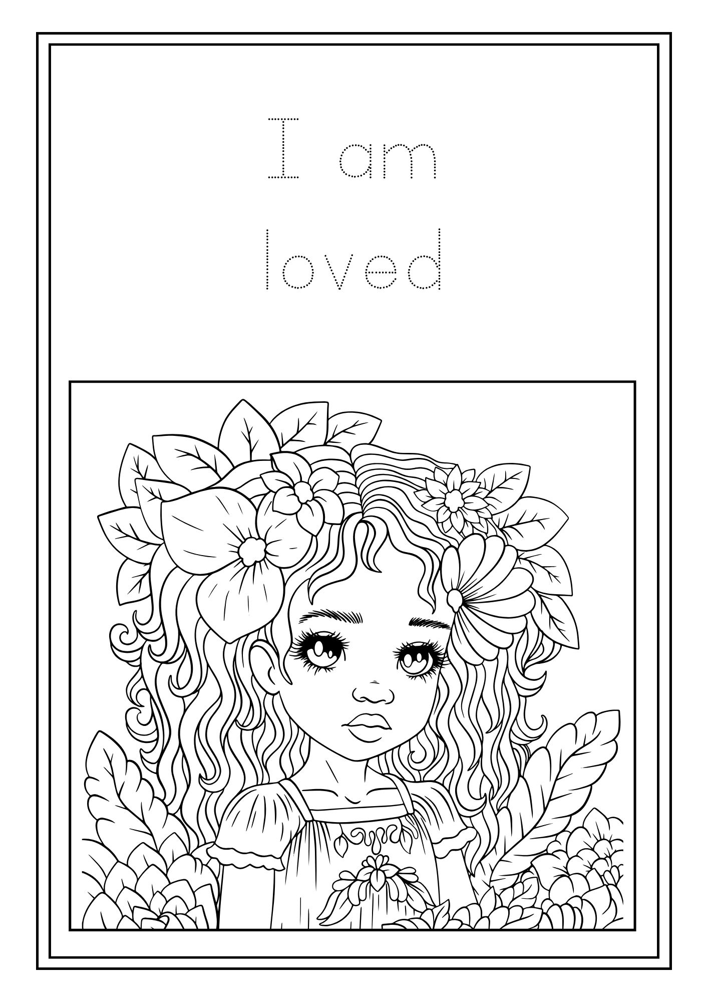 Fairy Affirmations Colouring Book