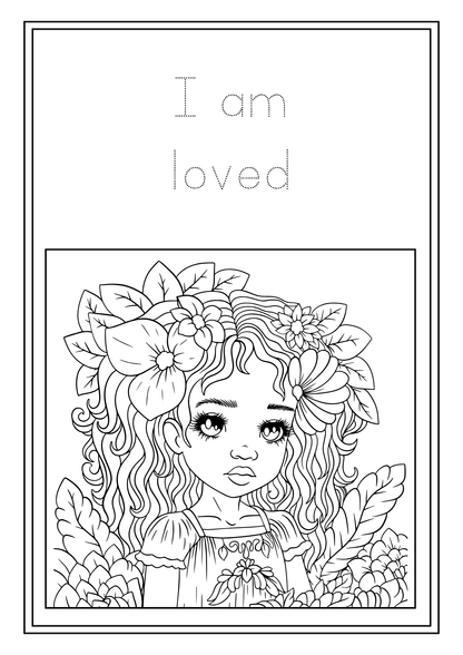 Fairy Affirmations Colouring Book