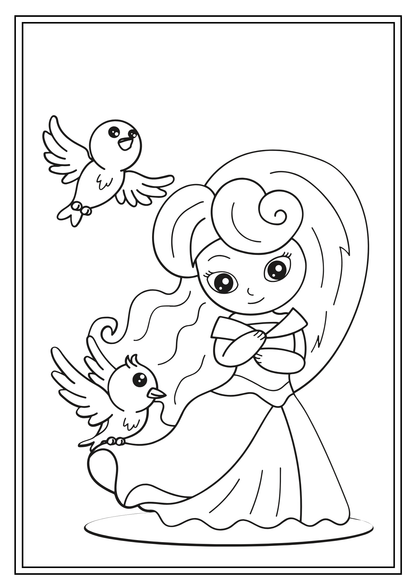 Fairy Tale Colouring Book