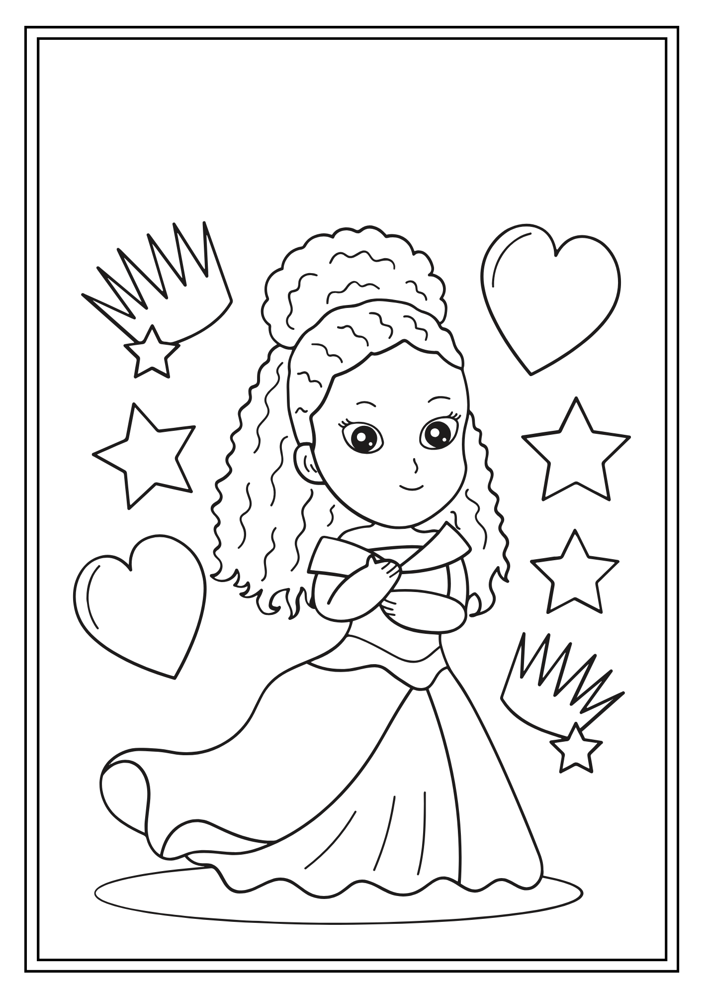 Fairy Tale Colouring Book