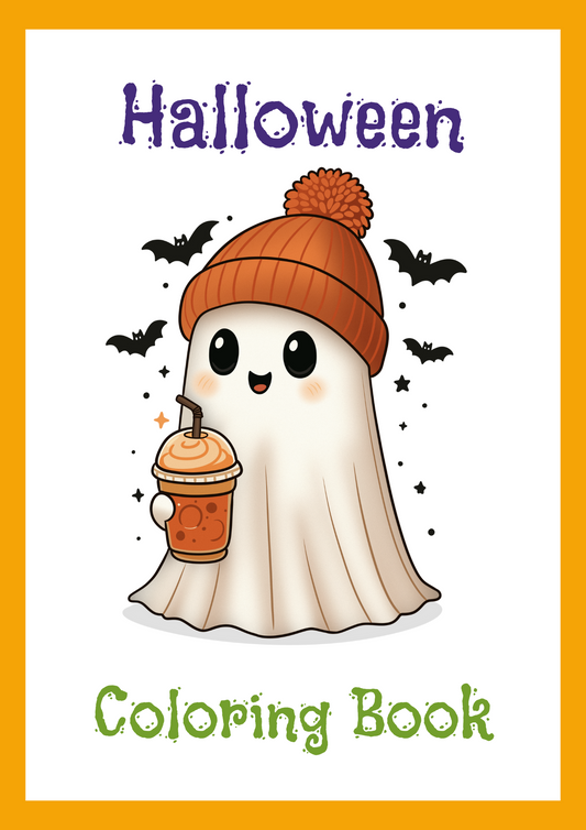 Halloween Characters Colouring Book – 11 Pages of Spooky Fun