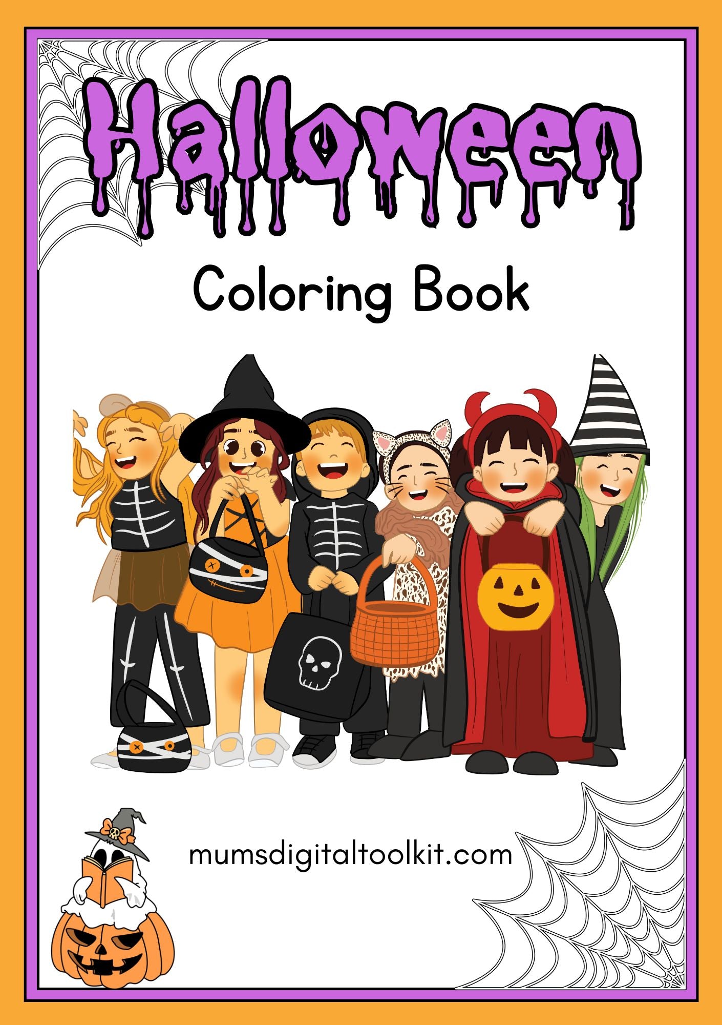 Halloween Colouring Book