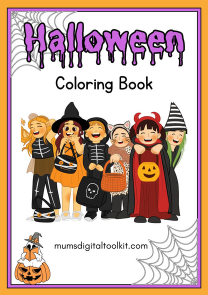 Halloween Colouring Book