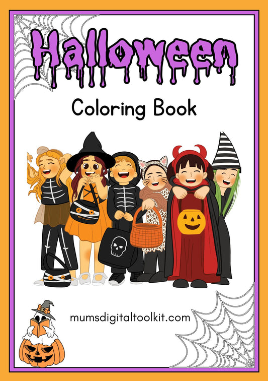 Halloween Colouring Book
