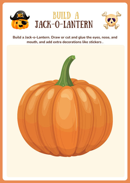 Halloween Activity Book For Kids