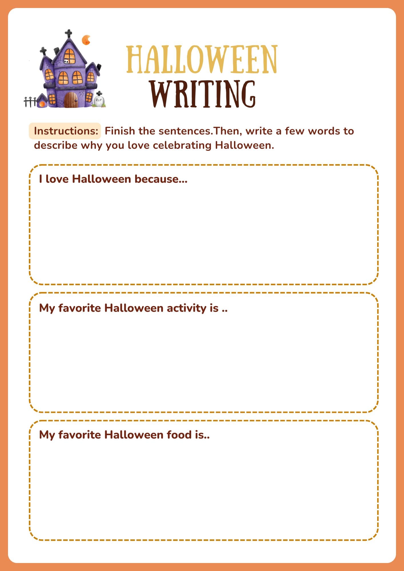 Halloween Activity Book For Kids
