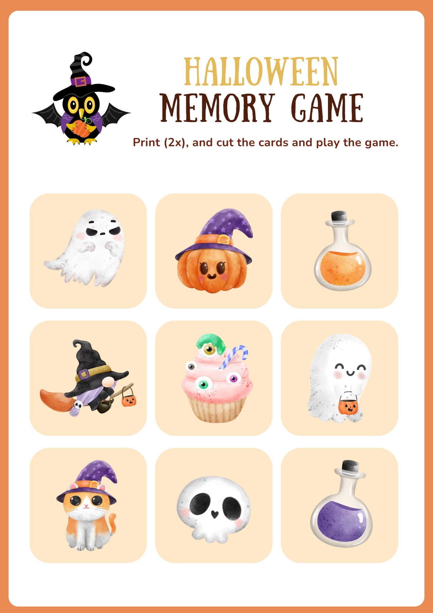 Halloween Activity Book For Kids