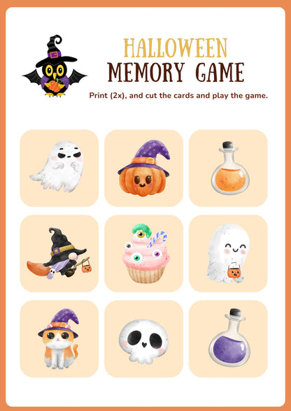 Halloween Activity Book For Kids