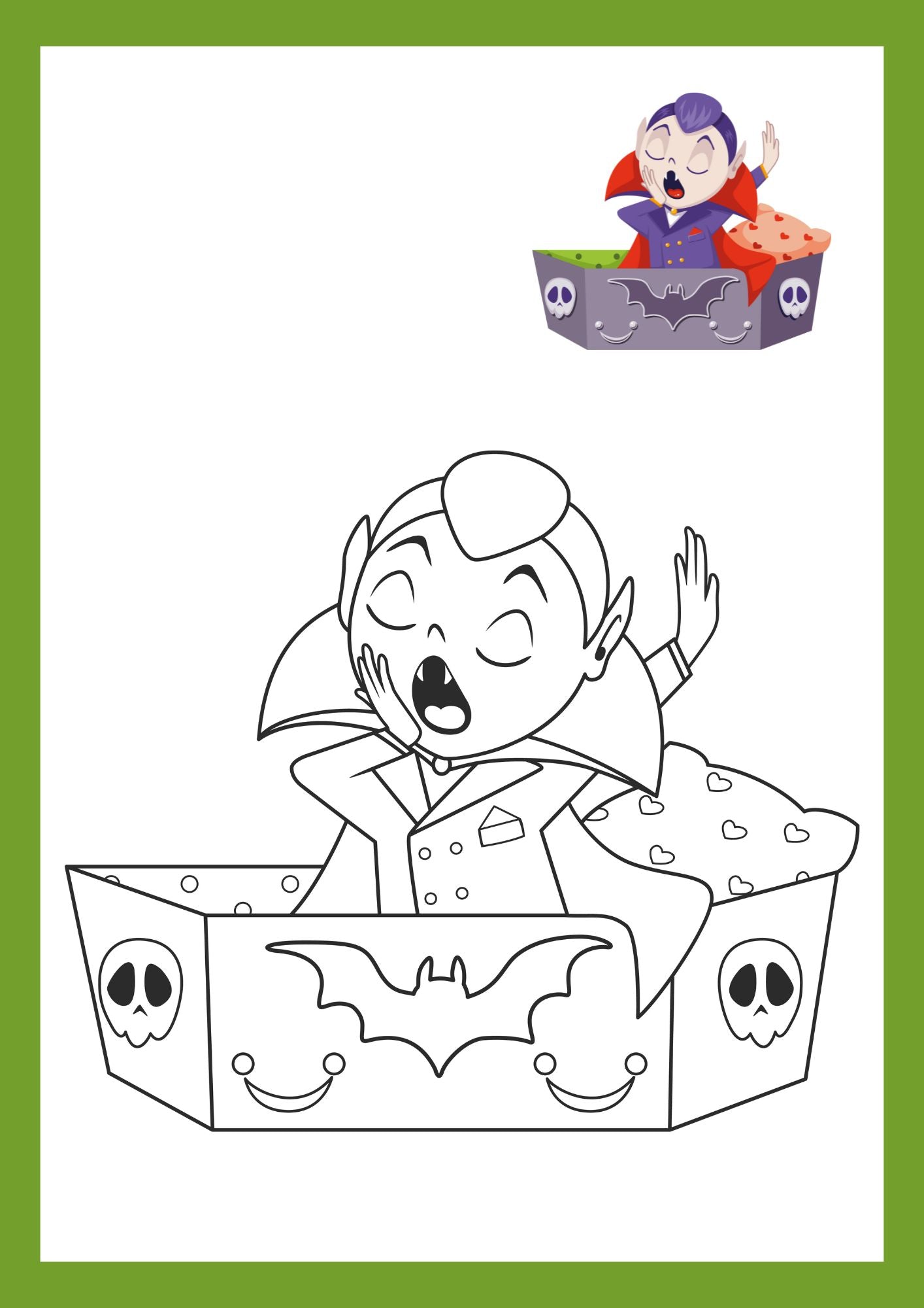 Halloween Characters Colouring Book – 11 Pages of Spooky Fun