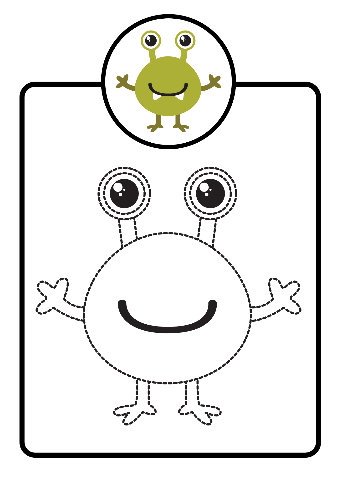 Monsters Colour and Trace Colouring Book