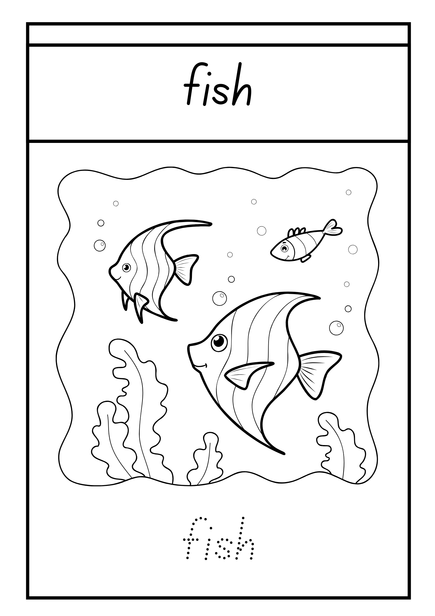 Ocean Animals Colouring Book
