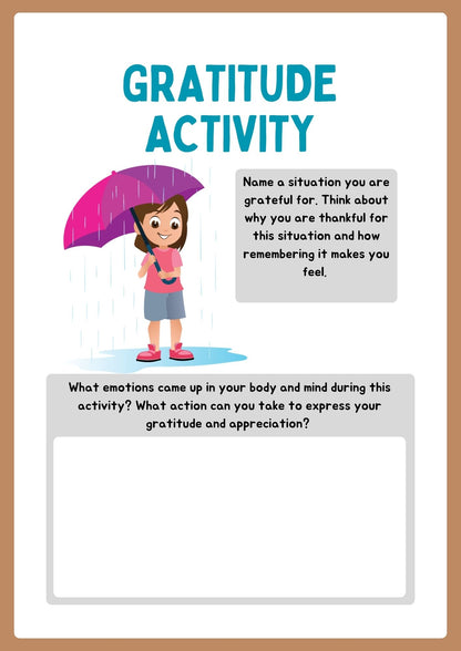 Gratitude Journal for Boys – 17 Colourful Pages of Positivity and Reflection