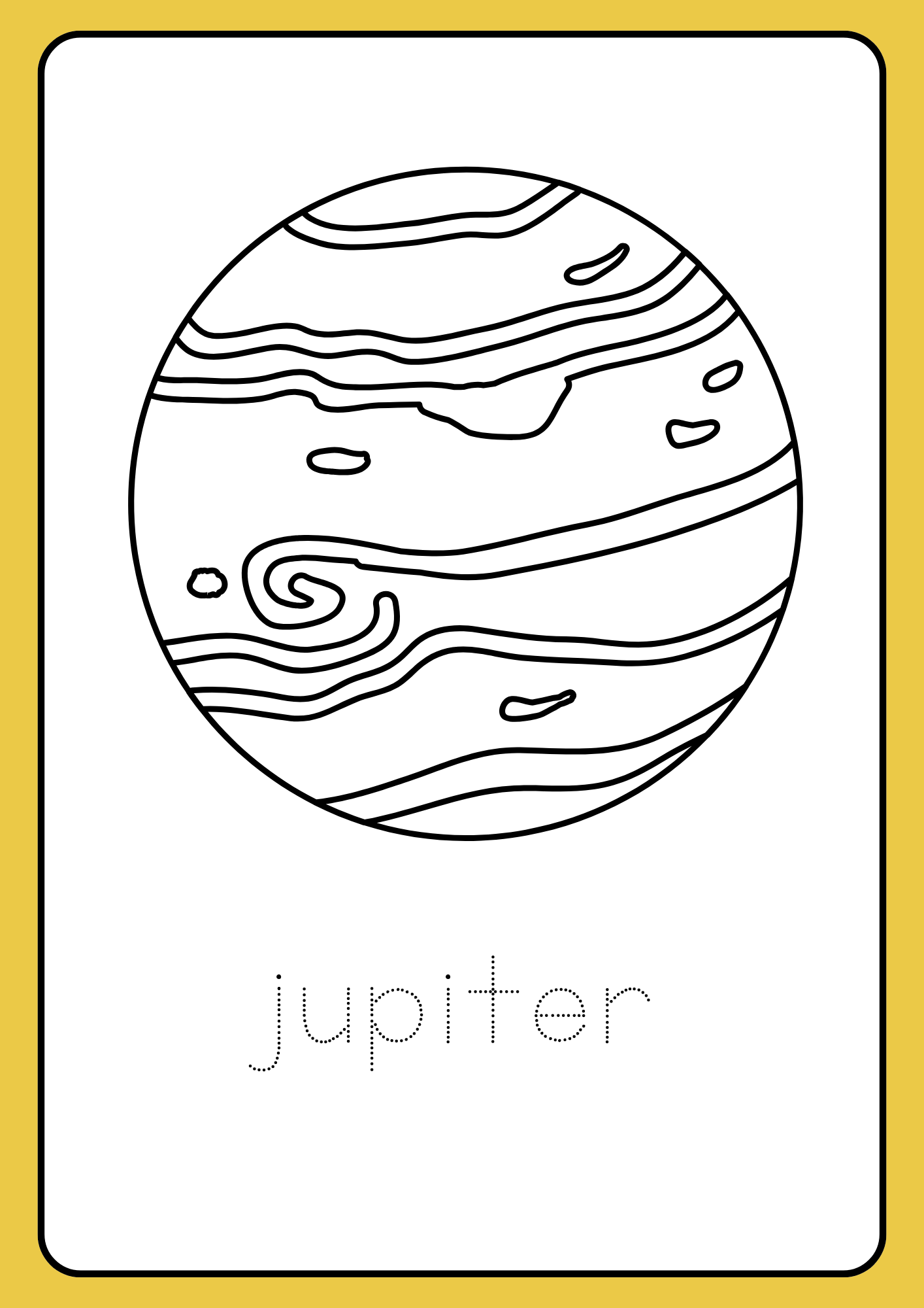 Outer Space Trace and Colour Book