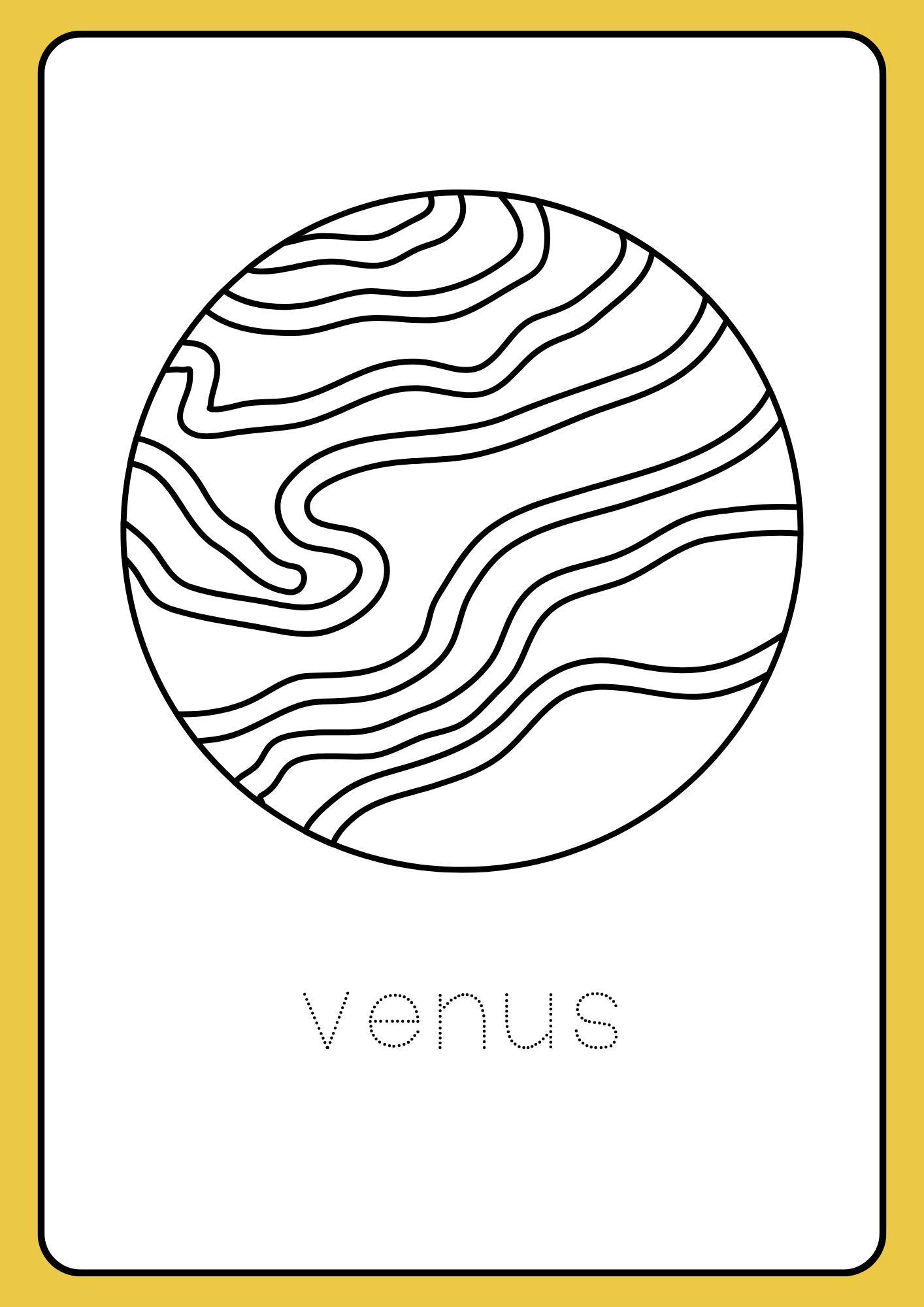 Outer Space Trace and Colour Book