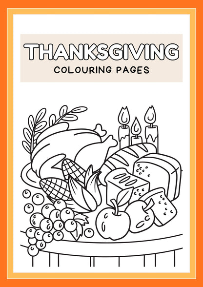 Thanksgiving Colouring Book