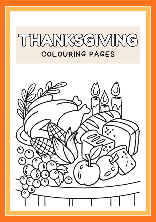 Thanksgiving Colouring Book
