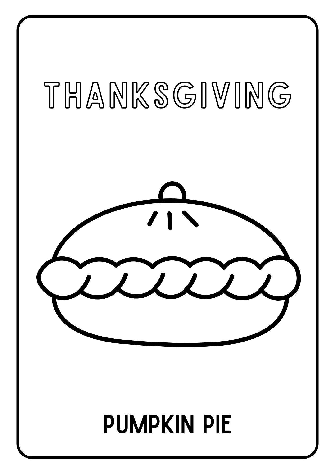 Thanksgiving Colouring Book