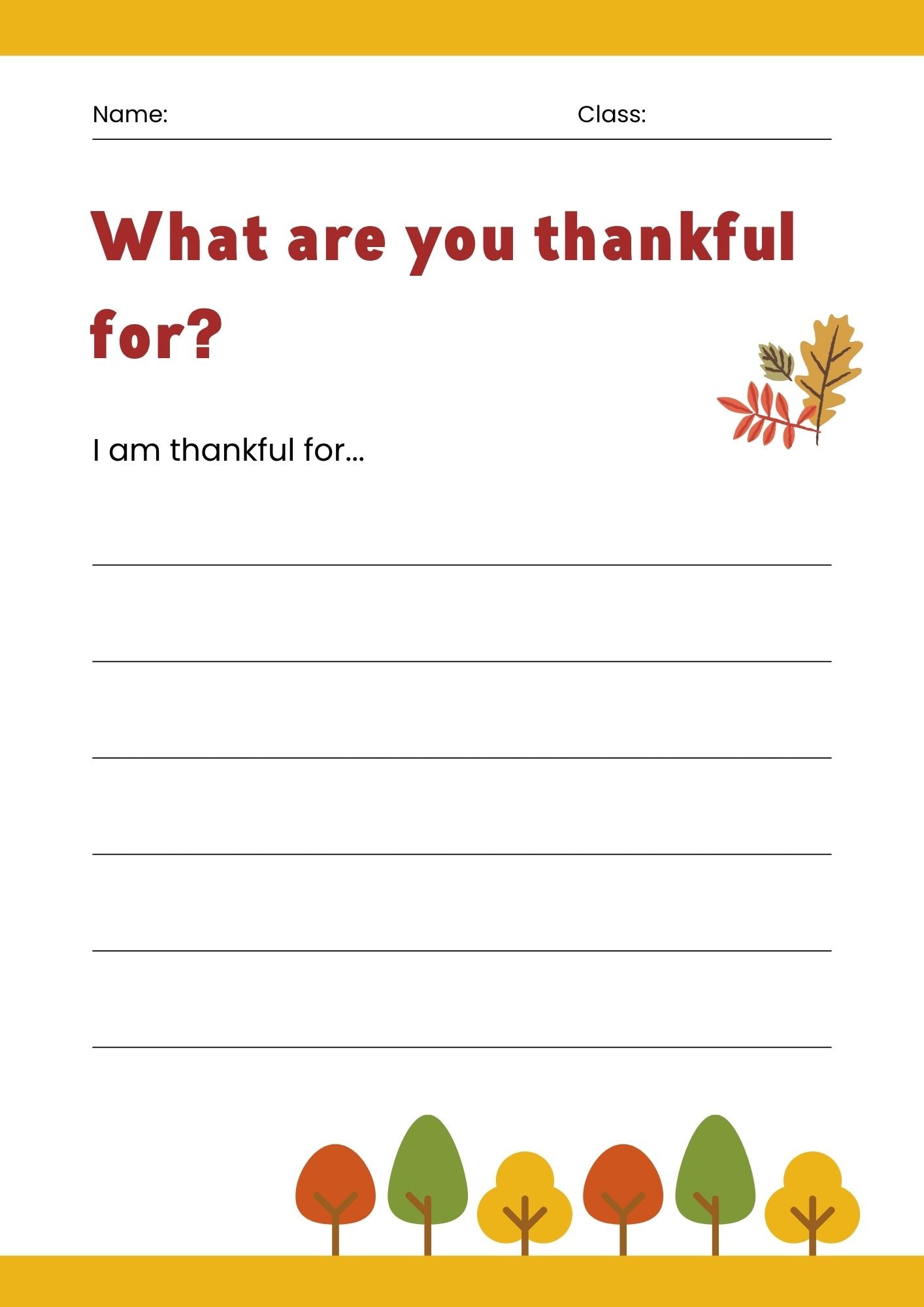 Thanksgiving Worksheets