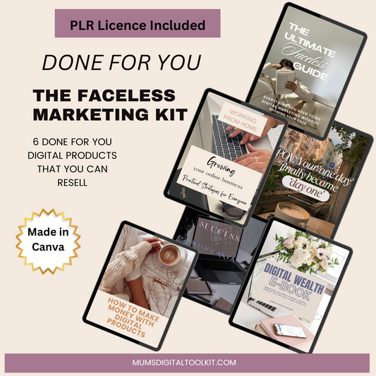 The Faceless Marketing Kit