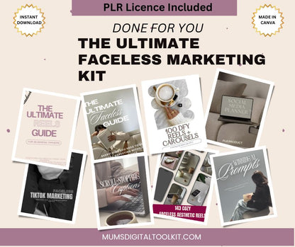 The Ultimate Faceless Marketing Kit